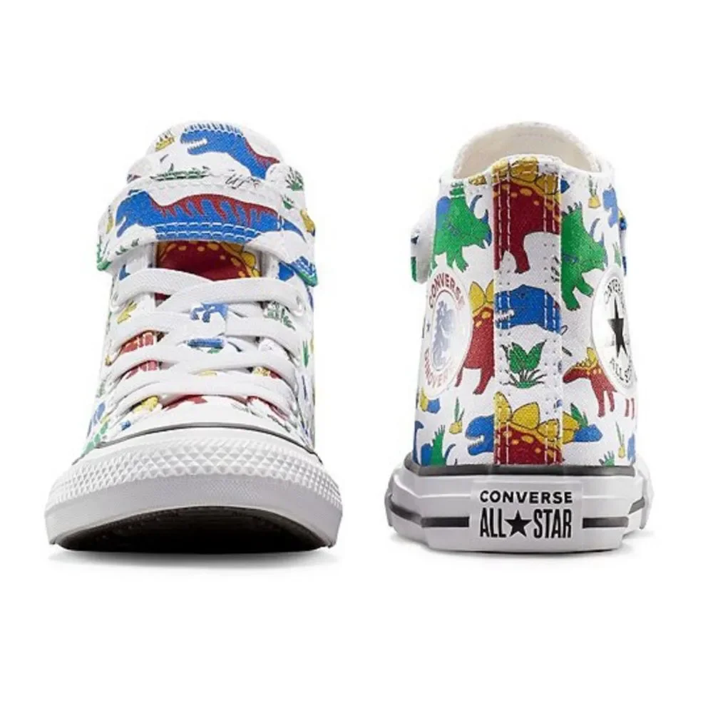 Converse Chuck Taylor All Star Dino Party‎ Easy-On Boys Sneakers- Size 3
